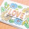 Paige Evans Garden Shoppe Thickers Stickers 144/Pkg-Alphabet W/Copper Foil Accents